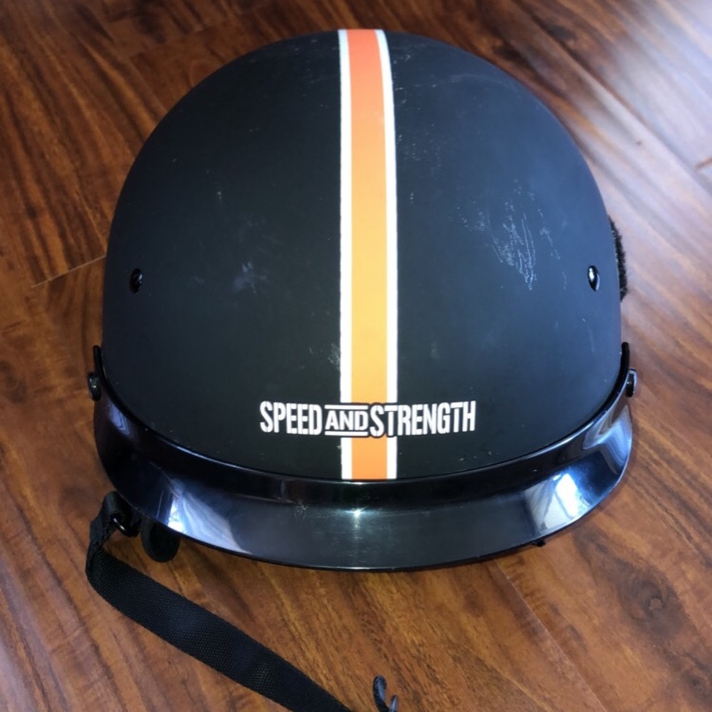 Speed and Strength half helmet